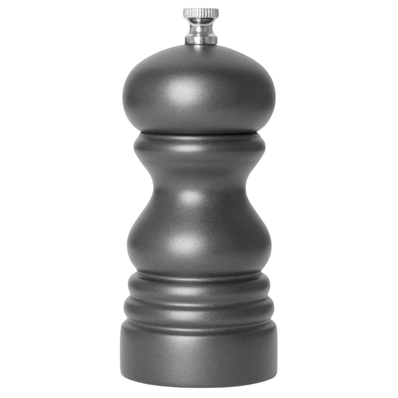Pilka medinė druskos arba pipirų malūnėlis - 125 mm
