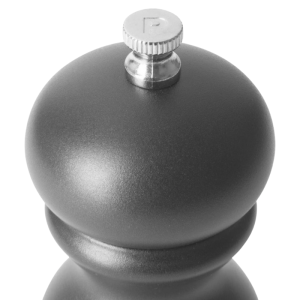 Pilka medinė druskos arba pipirų malūnėlis - 125 mm