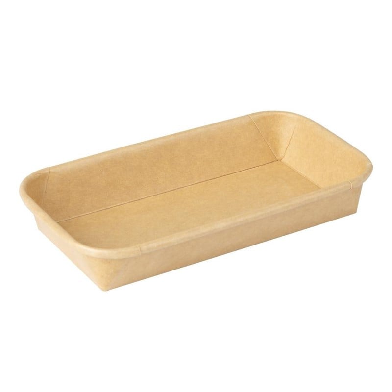 Recyclable Sushi Trays 255 x 181 mm - Pack of 300 - Fiesta Green