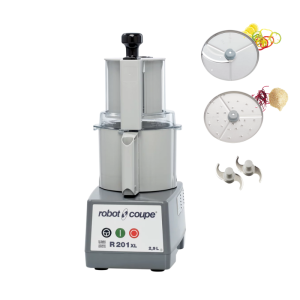 Kombinuotas pjaustytuvas ir daržovių pjaustyklė robot coupe R 201 XL