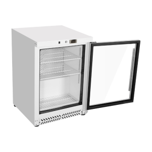 Mini šaldymo spinta su stiklinėmis durimis 170 L 0/+8 °C - Dynasteel