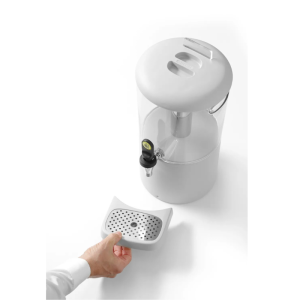 UNIQ 8 L Fruit Juice Fountain - White - HENDI