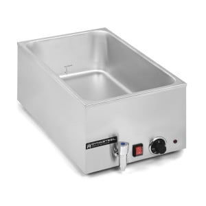 Bain-Marie Profesionalus GN 1/1 su Išleidimu - Dynasteel