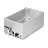 Bain-Marie Profesionalus GN 1/1 su Išleidimu - Dynasteel