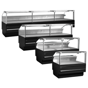 Premium paslaugų vitrina su darbastaliu - 325 L