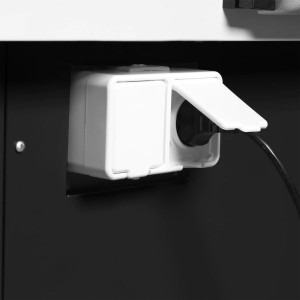 Vitrina šaldytuvas juoda - 469 L - TEFCOLD