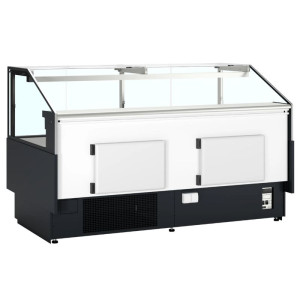 Vitrina šaldytuvas juoda - 469 L - TEFCOLD