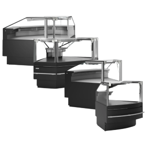 45° - 90 L Kampinis modulinis šaldomas prekystalis