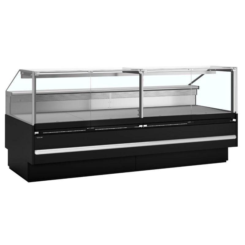 Vitrina šaldytuvas juoda - 627 L - TEFCOLD Vitrina šaldytuvas juoda - 627 L - TEFCOLD