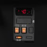 Réfrigérée de Supermarché Noir - 947 L - TEFCOLD