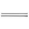 Rails pour Meuble à Pizza 600x400 1 Porte et 7 Tiroirs - Lot de 2 - Dynasteel