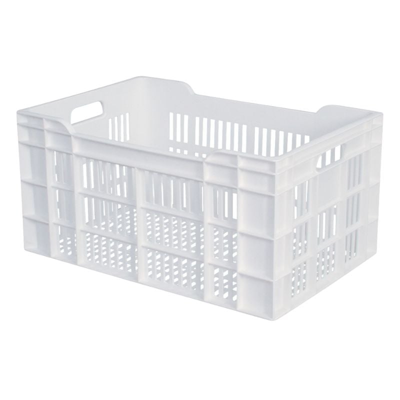 Dėžė 600 X 400 Perforuota 60L Balta - Gilac