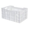 Dėžė 600 X 400 Perforuota 60L Balta - Gilac