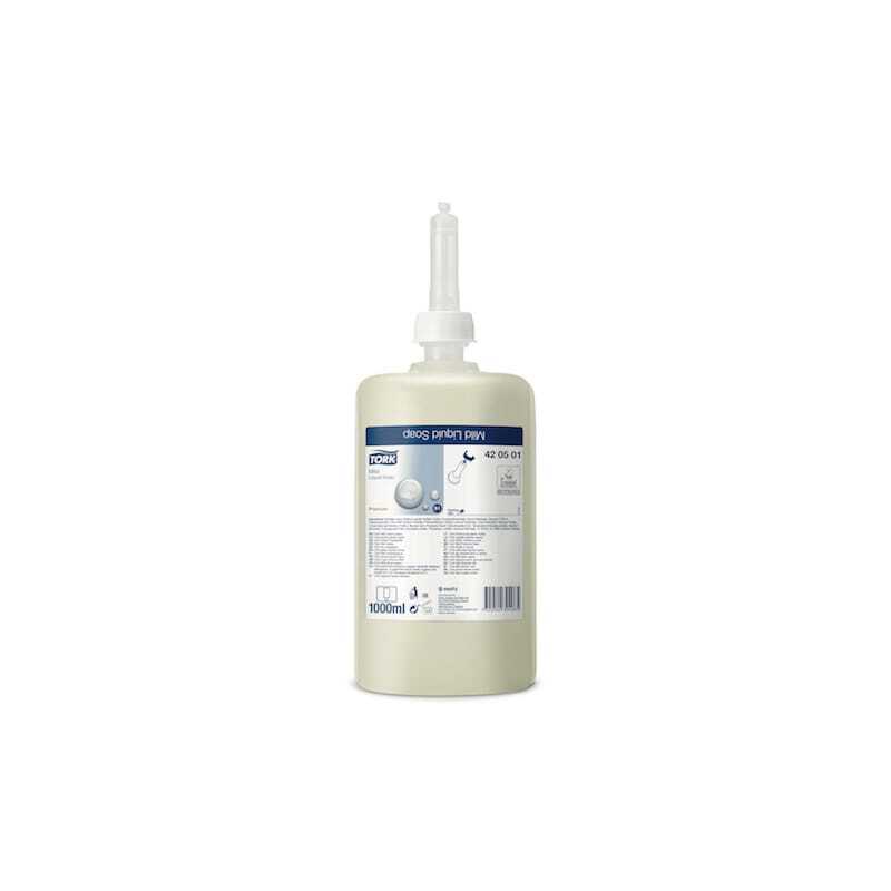 Skystas švelnus premium kremo muilas Tork - 6 vnt., 1 l