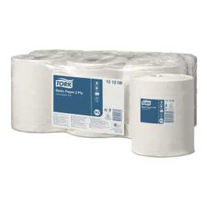 Pagrindinis 2 sluoksnių valymo popierius - 6 vnt. rinkinys profesionaliai virtuvei