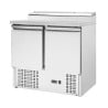 Star Refrigerated Saladette - 2 Doors with Opening Top