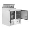 Star Refrigerated Saladette - 2 Doors with Opening Top