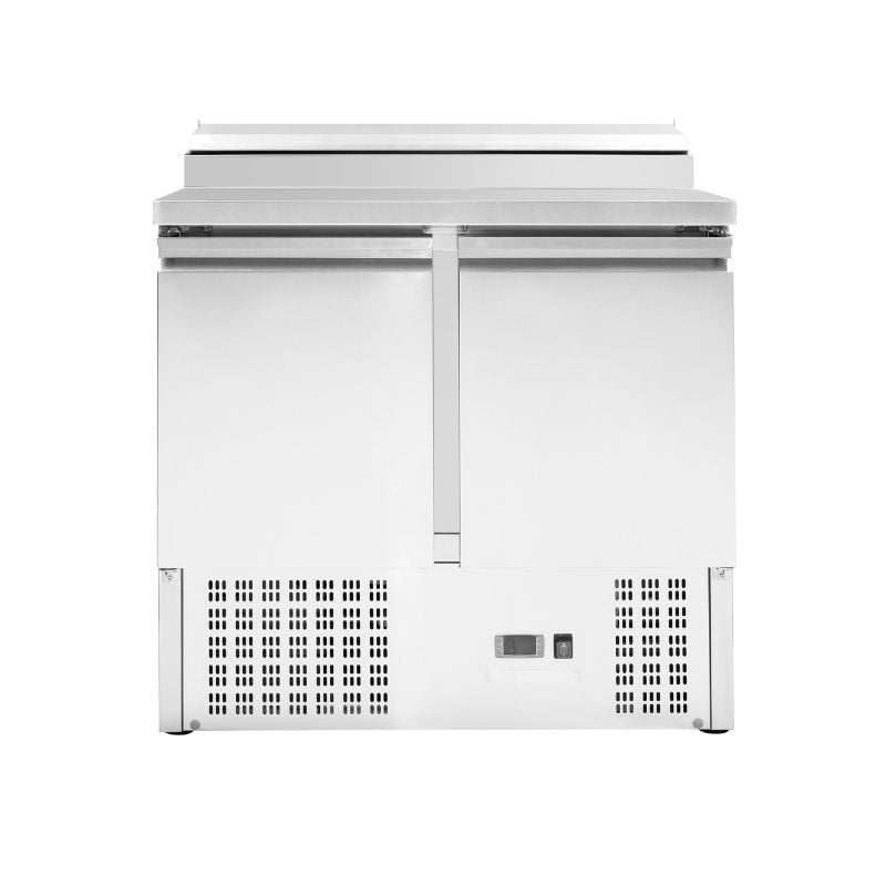 Star Refrigerated Saladette - 2 Doors with Opening Top