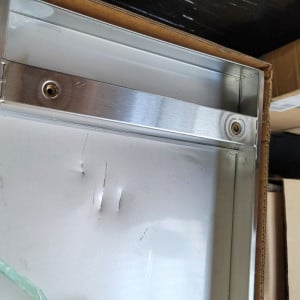 Stainless Steel Wall Shelf - L 1500 x D 300 mm - Dynasteel