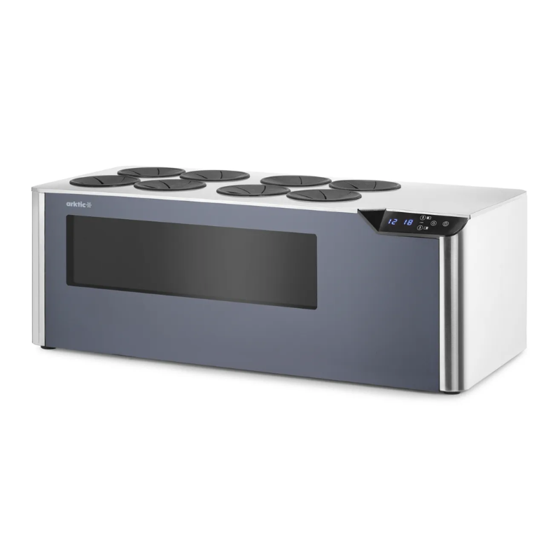 Butelių aušintuvas - 2 zonos - 8 buteliai - Arktic