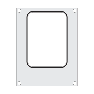 Sealing Matrix for Manual Sealer - 187 x 137 mm - HENDI