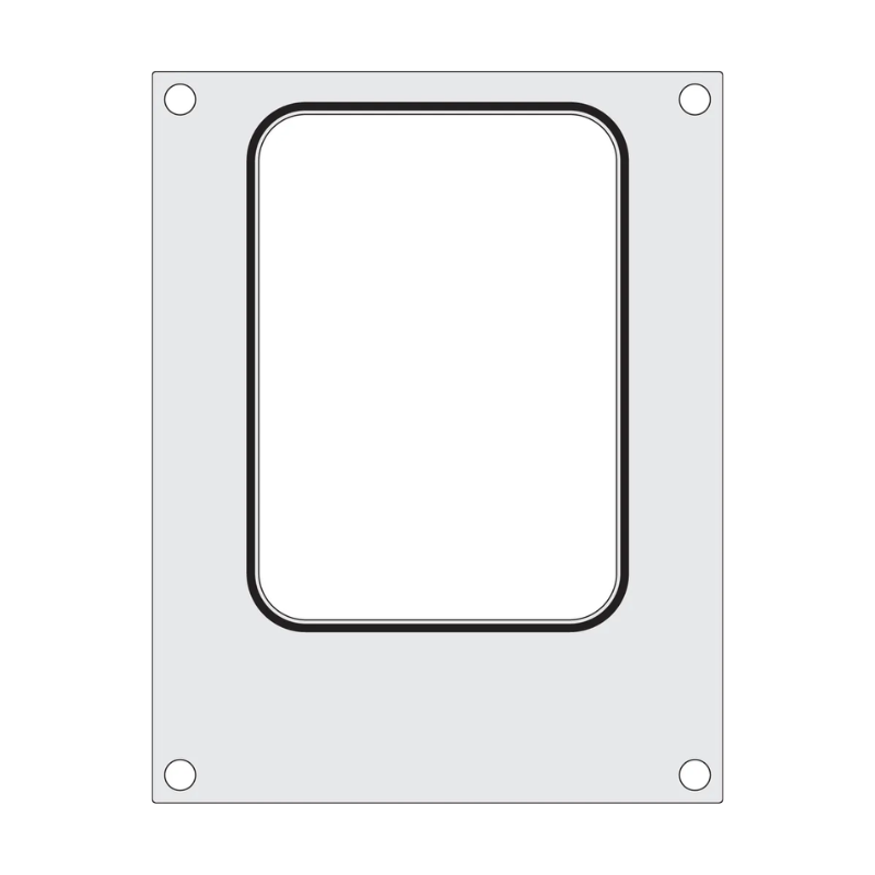 Sandarinimo matrica rankiniam sandarikliui - 187 x 137 mm - HENDI