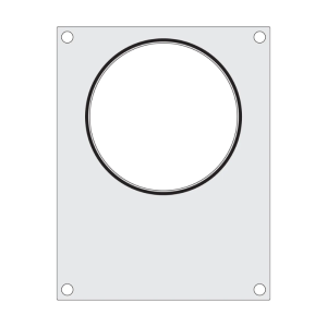 Sandarinimo matrica rankiniam sandarikliui - 1 apvalus skyrius - HENDI