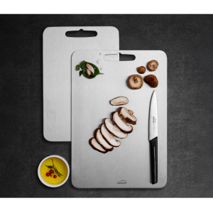 Planšetė pjaustymui Inox 18/10 - 200 x 300 mm - Storis 2.5 mm