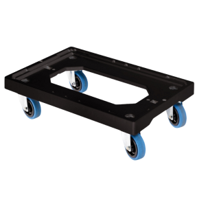 Socle Rouleur 4 Roues Silence Pivotantes - Chape Acier - Juoda - Gilac