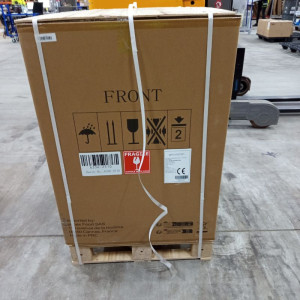 Šaldymo spinta 200 litrų - Teigiama juoda - Dynasteel