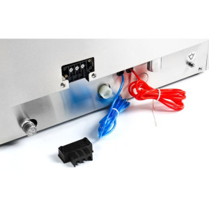 Profesionali indaplovė su skalavimo skysčio ir ploviklio dozatoriumi bei išleidimo pompa - 50 x 50 cm - Dynasteel