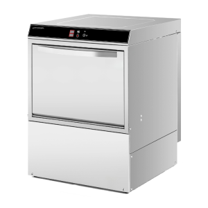 Profesionali indaplovė su skalavimo skysčio ir ploviklio dozatoriumi bei išleidimo pompa - 50 x 50 cm - Dynasteel