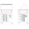 Ice Cream Freezer - 296 L - TEFCOLD