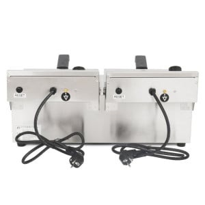 Profesionali gruzdintuvė - 2 x 10 L - Dynasteel