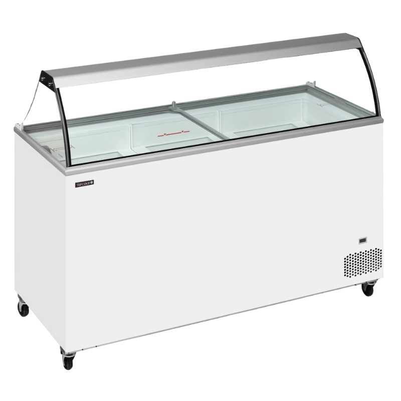 Static Ice Cream Display Case - 9 x 5 L