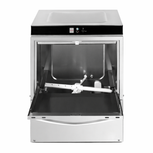 Profesionali indaplovė su skalavimo skysčio ir ploviklio dozatoriumi bei išleidimo pompa - 50 x 50 cm - Dynasteel