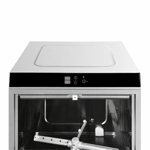 Profesionali indaplovė su skalavimo skysčio ir ploviklio dozatoriumi bei išleidimo pompa - 50 x 50 cm - Dynasteel