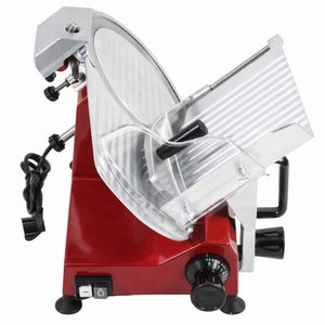 Professional Red Gravity Ham Slicer 250 mm - Dynasteel