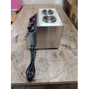 Double Dynasteel Chocolate Warmer - Ideal for Catering Professionals