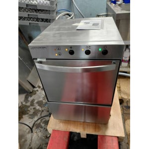 Profesionali indaplovė su skalavimo skysčio ir ploviklio dozatoriumi - 40 x 40 cm - Dynasteel