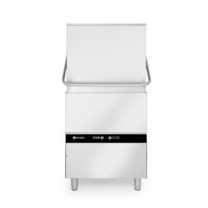 Hood-Type Dishwasher - Liquid Dispenser - Drain Pump - 50 x 50 cm - HENDI