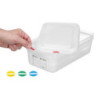 Bac GN 1/4 Transparent in PP - 2.8 L - HENDI