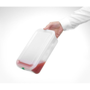 Bac GN 1/4 Transparent in PP - 2.8 L - HENDI