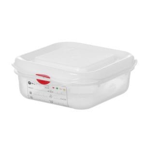 Bac GN 1/6 Transparent in PP - 1.1 L - HENDI