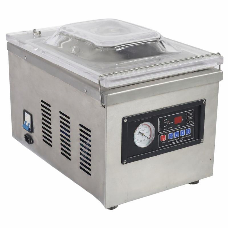 Sunkiųjų darbų vakuuminė pakavimo mašina su gaubtu - 260 mm Dynasteel: našumas ir patvarumas profesionalams