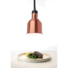 Lampe Chauffante Cylindrique en Cuivre Réglable - HENDI