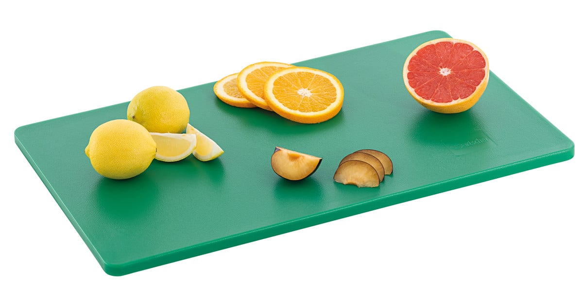 Planche à Découper Easy - GN 1/1 - Vert - Epaisseur 14 mm - Bartscher