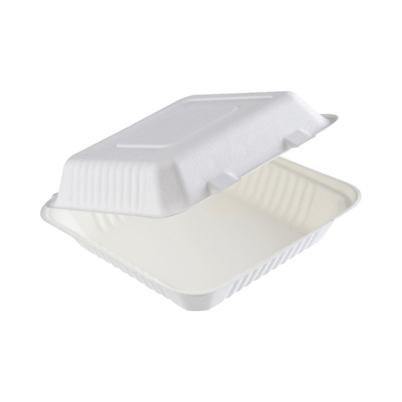 Lunch Box 1 Skyrius Kvadratinis - Rinkinys iš 50 - FourniResto