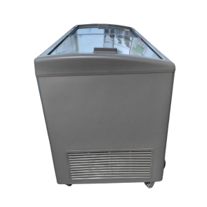 Congélateur Aspect Inox à Portes Coulissantes Vitrées - 500 L - TENSAI
