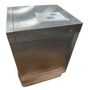 Profesionali indaplovė su skalavimo skysčio ir ploviklio dozatoriumi - 40 x 40 cm - Dynasteel